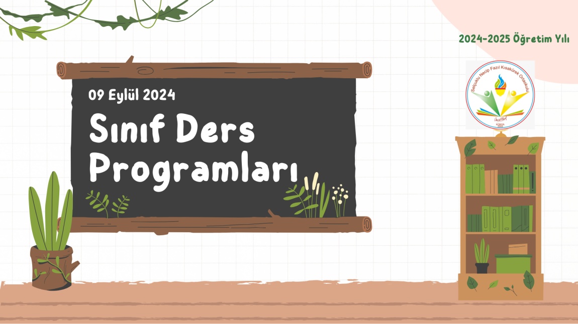 DERS PROGRAMLARI