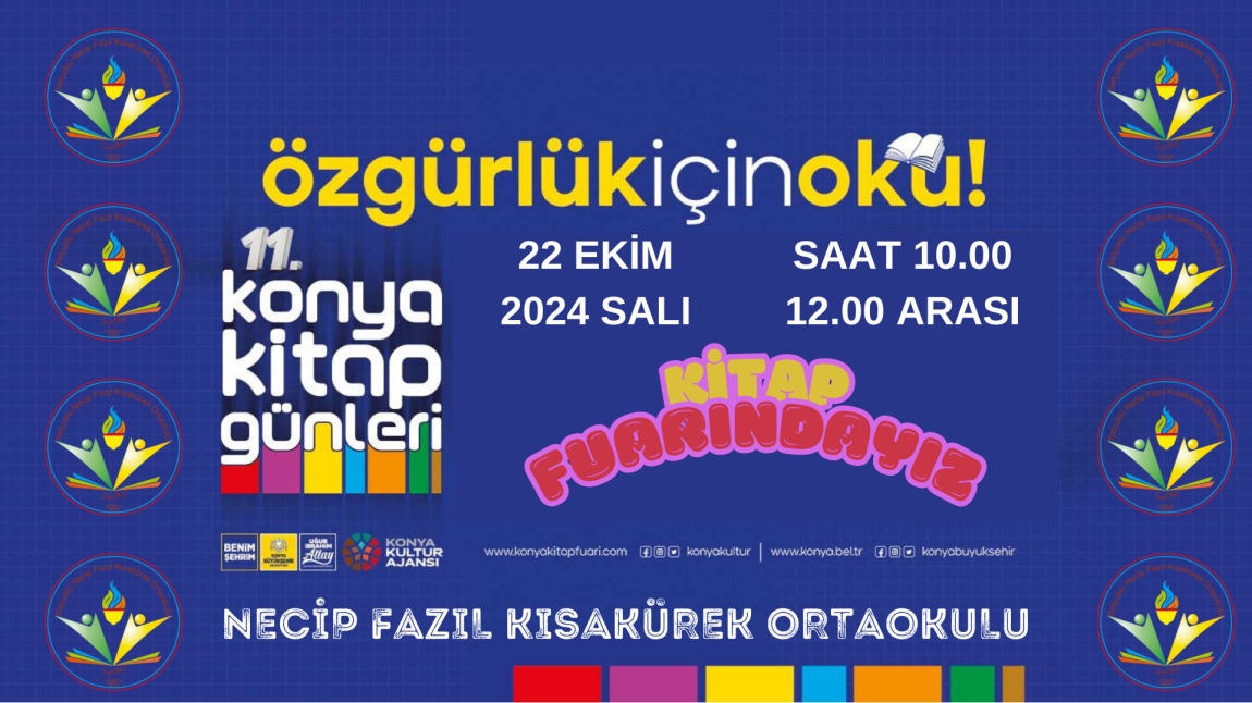 KİTAP FUARINDAYIZ